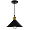 Cwi Lighting Brave 1 Light Down Mini Pendant With Black Finish 9605P8-1-101-B - alternate 1